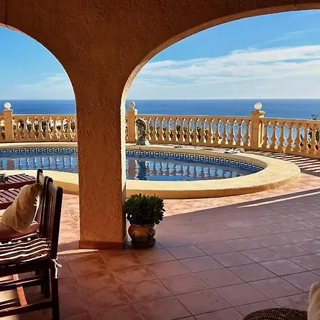 Casa Belle Vue Sea View & Private Pool 库姆布勒德尔索尔